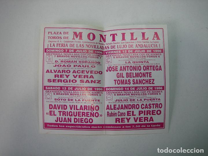 Carteles feria: 1. Programa plaza de toros de Montilla - Foto 2
