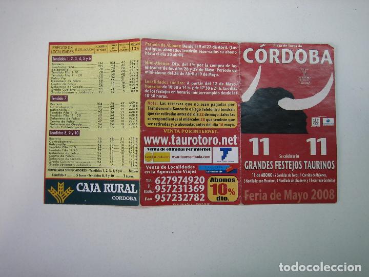Carteles feria: 1. Programa plaza de toros de C&oacute;rdoba - Foto 1