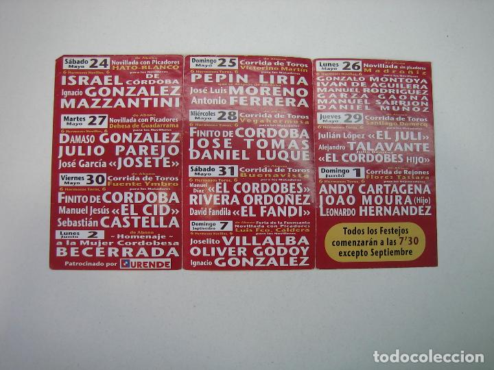 Carteles feria: 1. Programa plaza de toros de C&oacute;rdoba - Foto 2