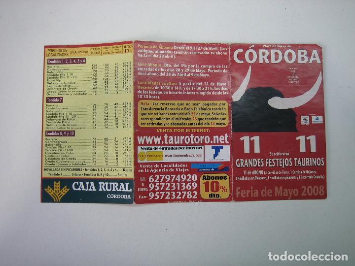 Carteles feria: 1. Programa plaza de toros de C&oacute;rdoba - Foto 1