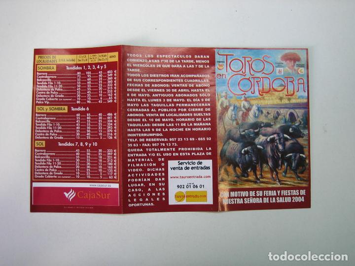 Carteles feria: 1. Programa plaza de toros de C&oacute;rdoba - Foto 1