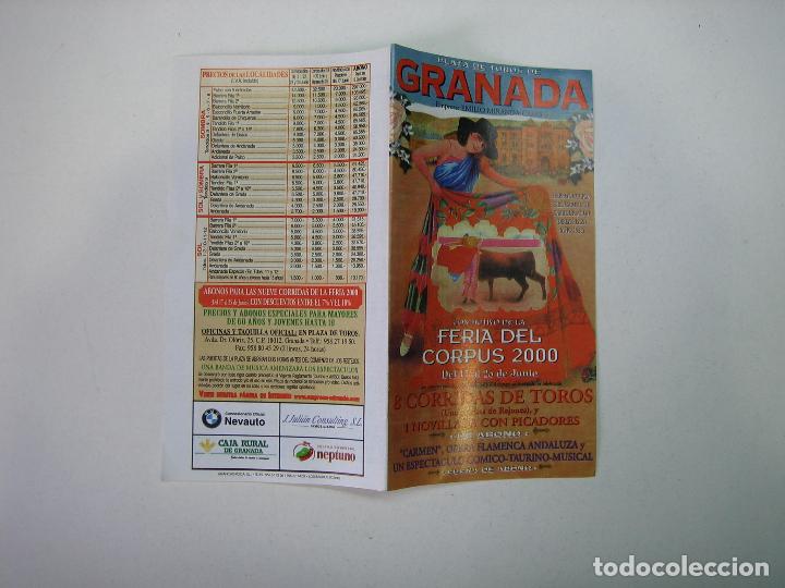 Carteles feria: 1. Programa plaza de toros de Granada - Foto 1