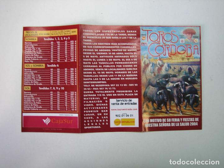 Carteles feria: 1. Programa plaza de toros de C&oacute;rdoba - Foto 1