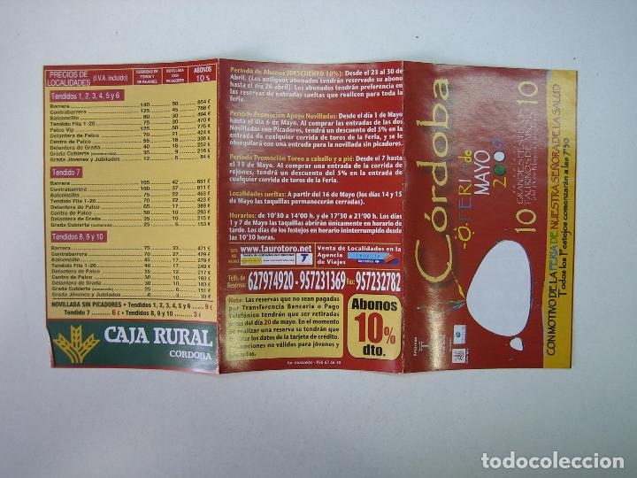 Carteles feria: 1. Programa plaza de toros de C&oacute;rdoba - Foto 1