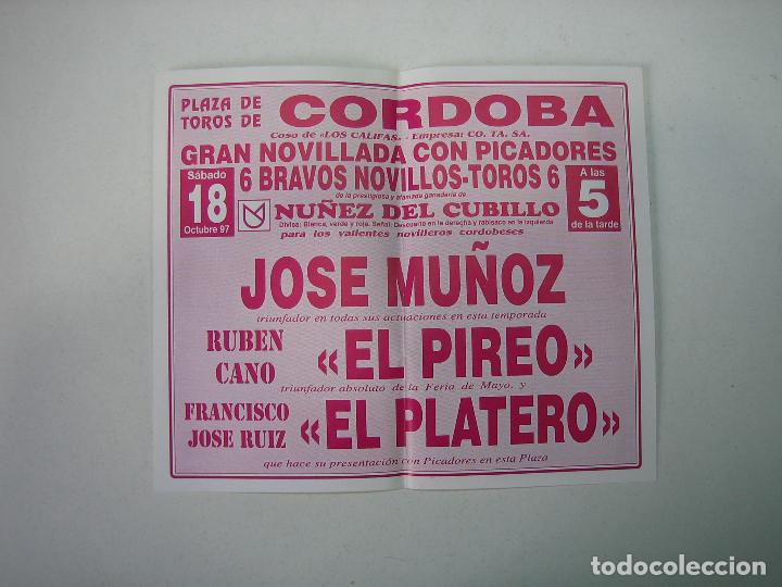 Carteles feria: 1. Programa plaza de toros de C&oacute;rdoba - Foto 2