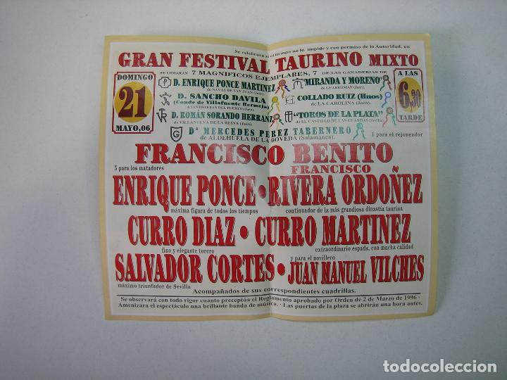 Carteles feria: 1. Programa plaza de toros de UVA del Arzobispo - Foto 2
