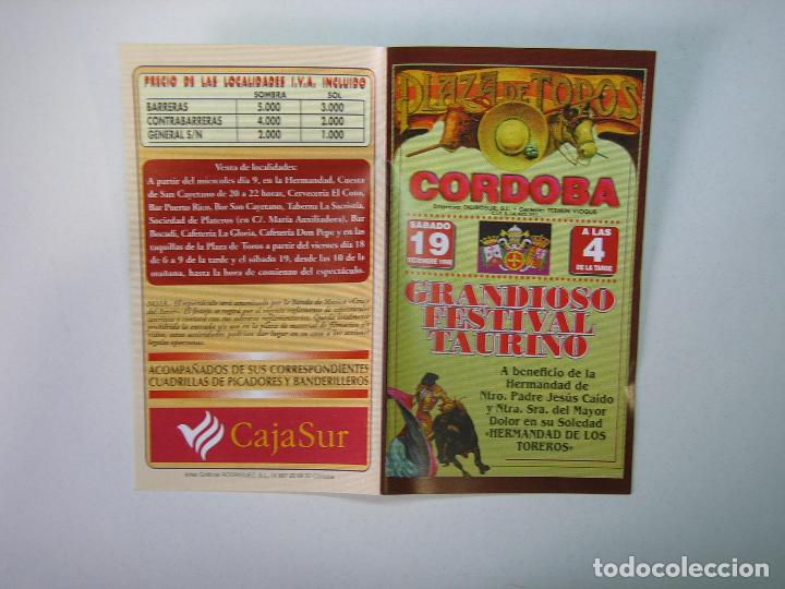 Carteles feria: 1. Programa plaza de toros de C&oacute;rdoba - Foto 1