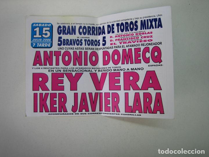Carteles feria: 1. Programa plaza de toros de Alcudia - Foto 2
