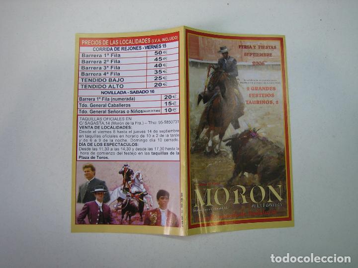 Carteles feria: 1. Programa plaza de toros de Mor&oacute;n - Foto 1