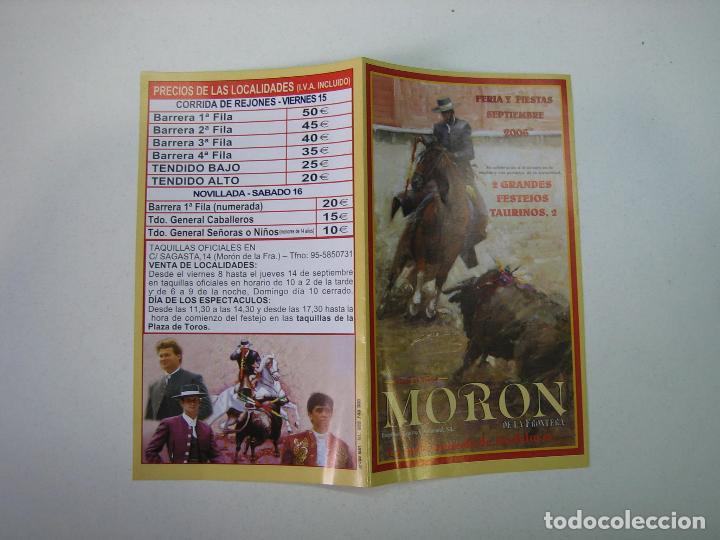 Carteles feria: 1. Programa plaza de toros de Mor&oacute;n - Foto 1