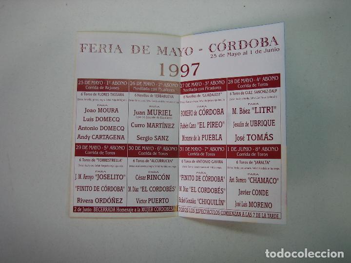Carteles feria: 1. Programa plaza de toros de C&oacute;rdoba - Foto 2