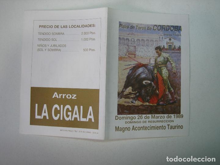 Carteles feria: 1. Programa plaza de toros de C&oacute;rdoba - Foto 1