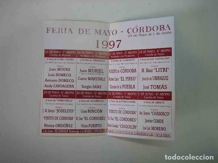 Carteles feria: 1. Programa plaza de toros de C&oacute;rdoba - Foto 2
