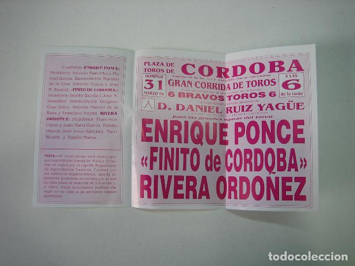 Carteles feria: 1. Programa plaza de toros de C&oacute;rdoba - Foto 2