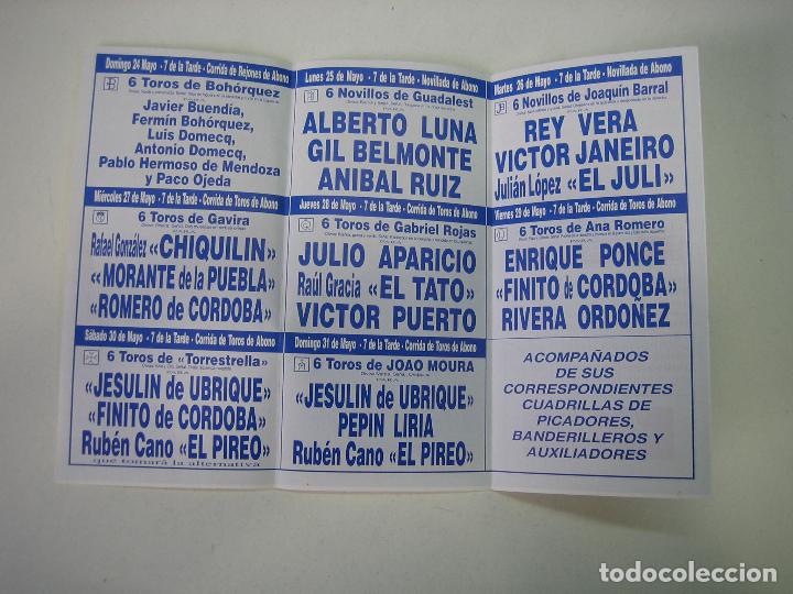 Carteles feria: 1. Programa plaza de toros de C&oacute;rdoba - Foto 2