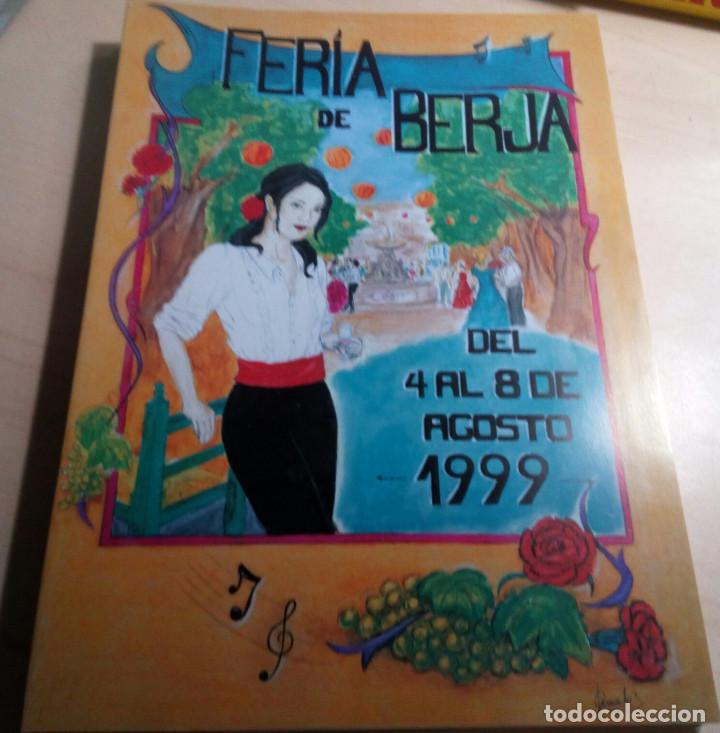 Carteles feria: BERJA.FERIA DE BERJA.(1999).PROGRAMA DE MANO.RARO. - Foto 1