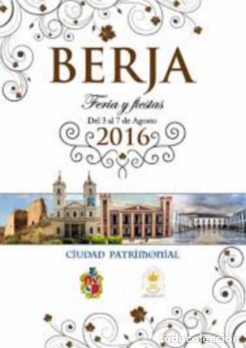 Carteles feria: BERJA.FERIA DE BERJA 2016. - Foto 1