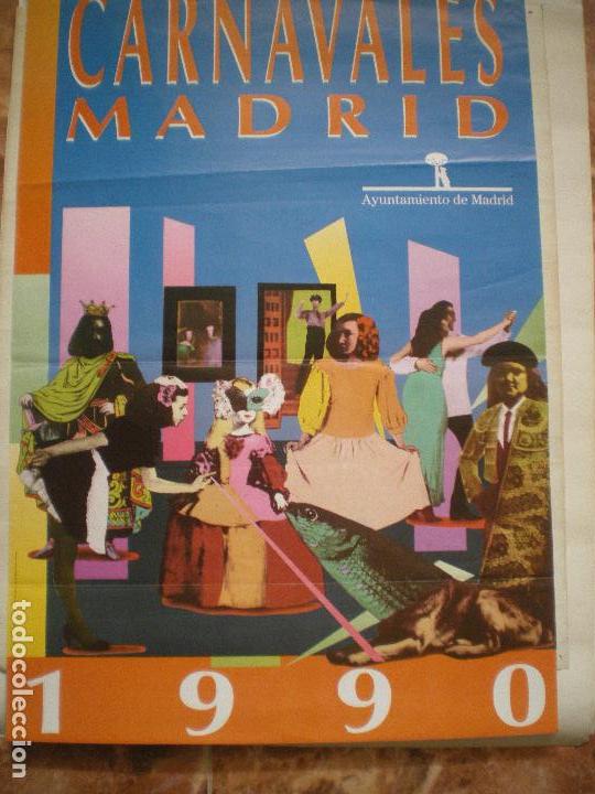 Carteles feria: CARNAVALES MADRID 1990 - Foto 1