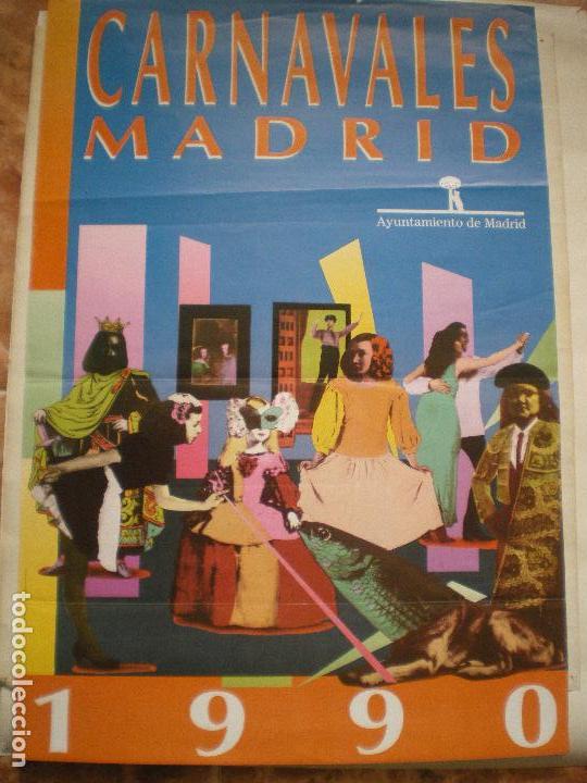 Carteles feria: CARNAVALES MADRID 1990 - Foto 3