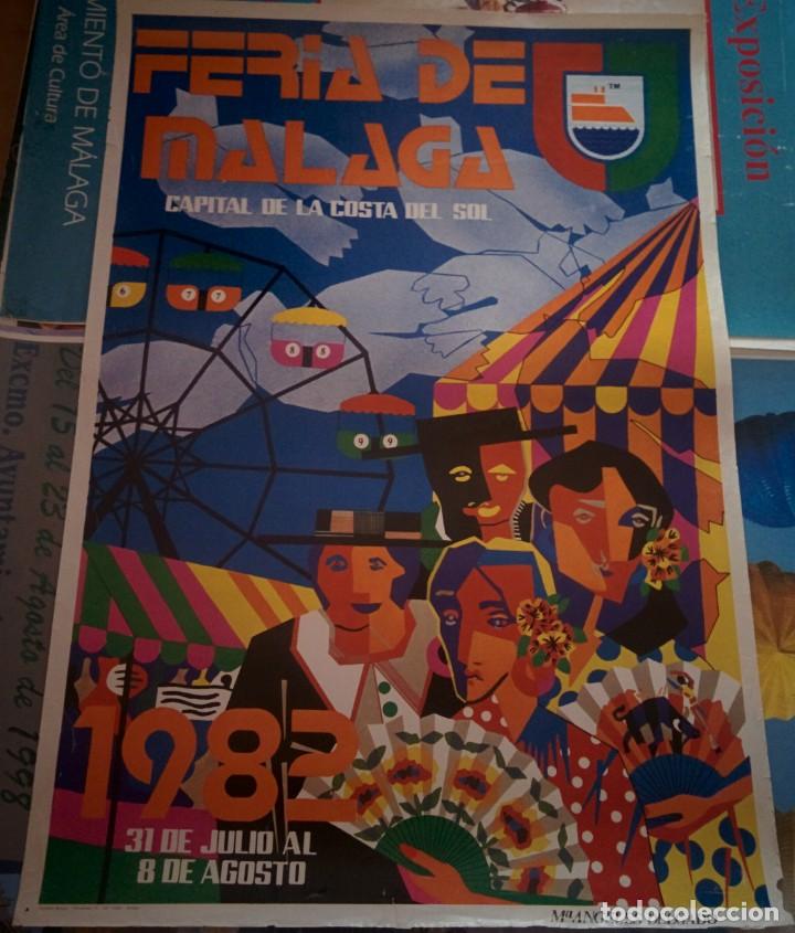 Carteles feria: FERIA DE MALAGA 1982 - Foto 1