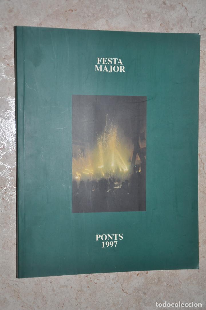 Carteles feria: programa festa major ponts 1997 - Foto 1