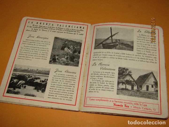 Carteles feria: Antiguo Librito VALENCIA Y SUS FALLAS del A&ntilde;o 1944 Programa de Festejos - Foto 3