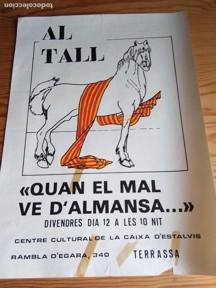 Carteles feria: P&Oacute;STER &lsquo;AL TALL&rsquo; Terrassa - Foto 1