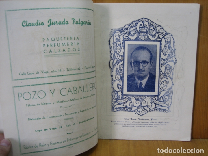 Carteles feria: Antiguo programa de feria de Fuente Obejuna 1952 - Foto 3