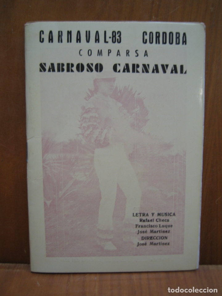 Carteles feria: Programa de carnaval de Cordoba 1983 - Foto 1