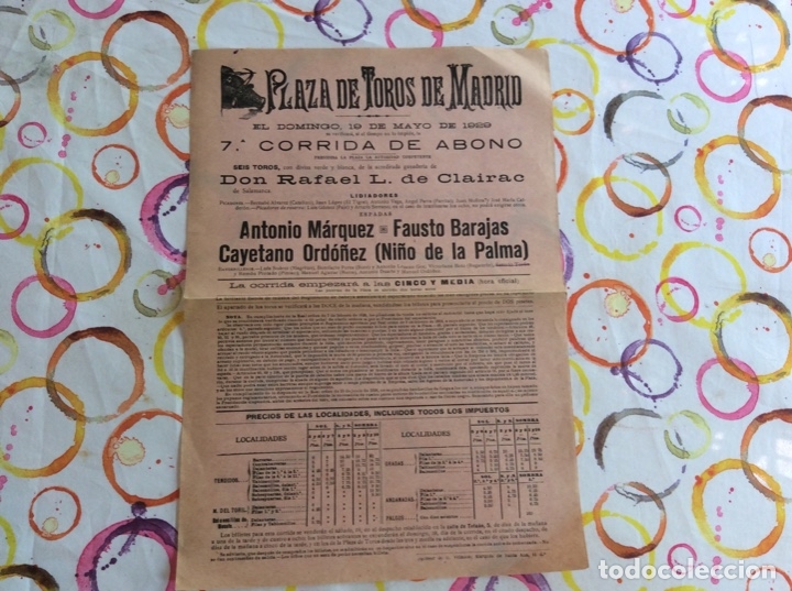 Carteles feria: Plaza de toros de Madrid - Foto 1