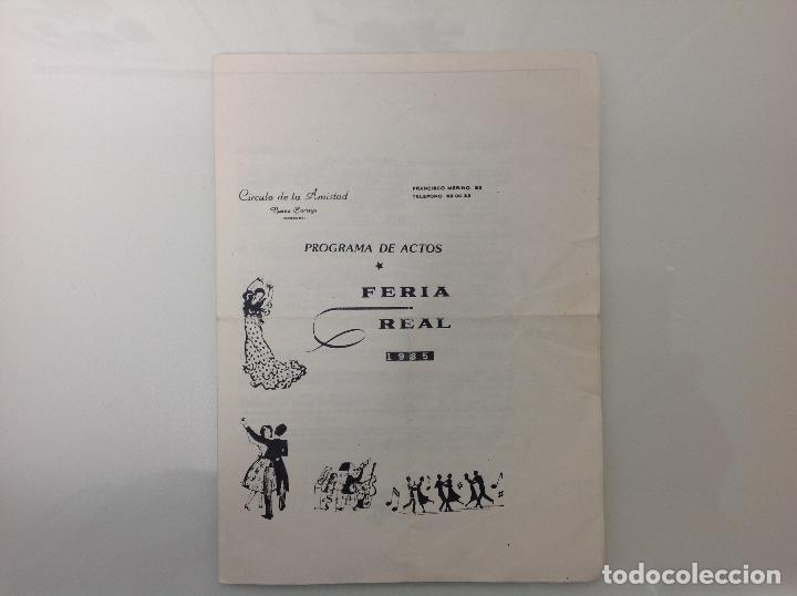 Carteles feria: Programa de actos Feria Real de Nueva Carteya 1985 - Foto 1