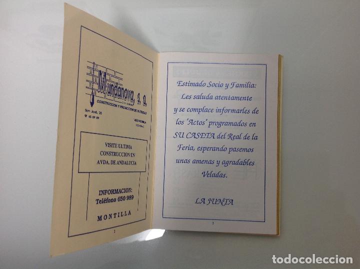 Carteles feria: Programa Feria del Santo de Montilla 1993 - Foto 2