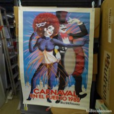 Carteles Feria: CARTEL DEL CARNAVAL EN EL PUERTO 1985. Lote 194209596