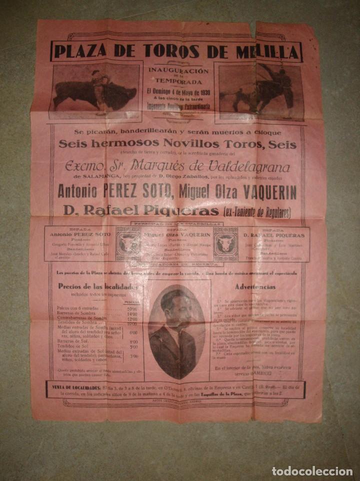Carteles feria: MELILLA  PLAZA DE TOROS - Foto 1