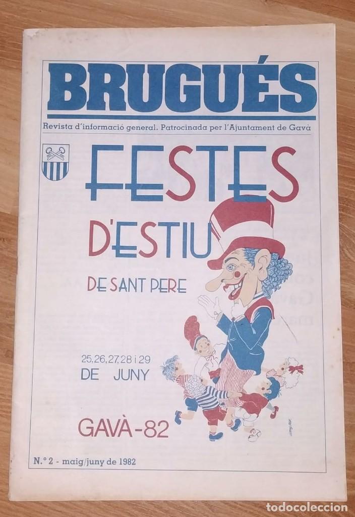 Carteles feria: PROGRAMA FESTES DESTIU DE SANT PERE. GAV&Agrave; 1982 - Foto 1