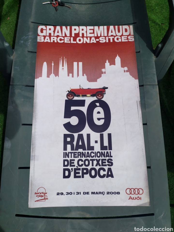 Carteles feria: Ral.li internacional cotxes epoca 2008 - Foto 1