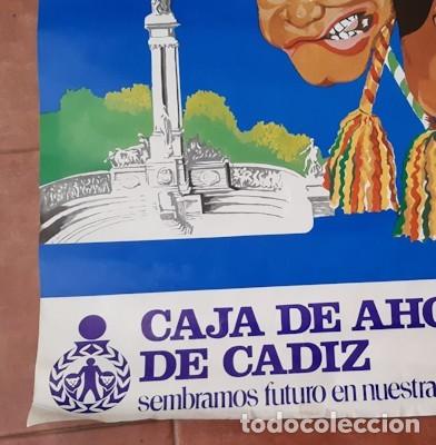Carteles feria: CARTEL CARNAVAL DE C&Aacute;DIZ DE 1982 - Foto 2