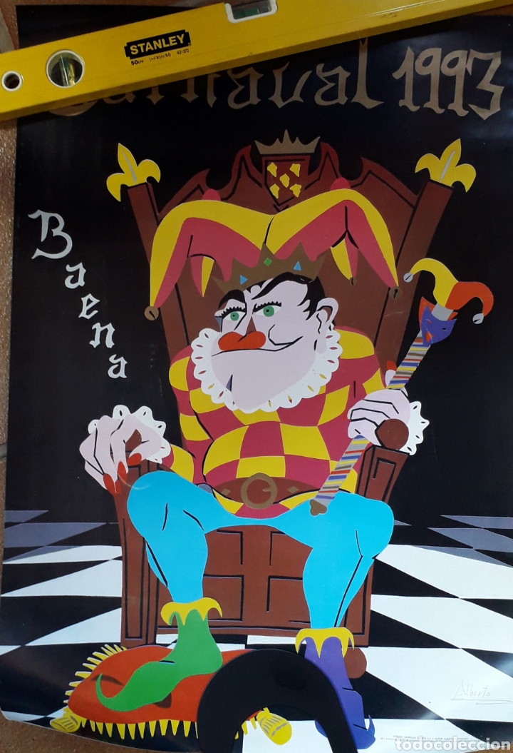 Carteles feria: Cartel Baena carnaval 1993 - Foto 1