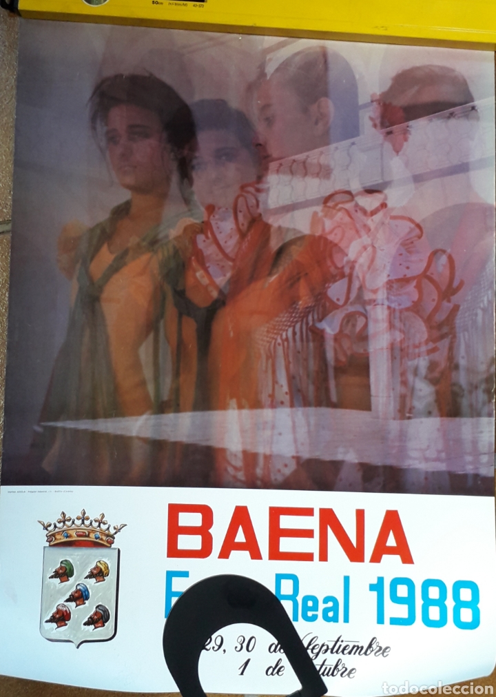 Carteles feria: Feria Real Baena 1988 - Foto 1