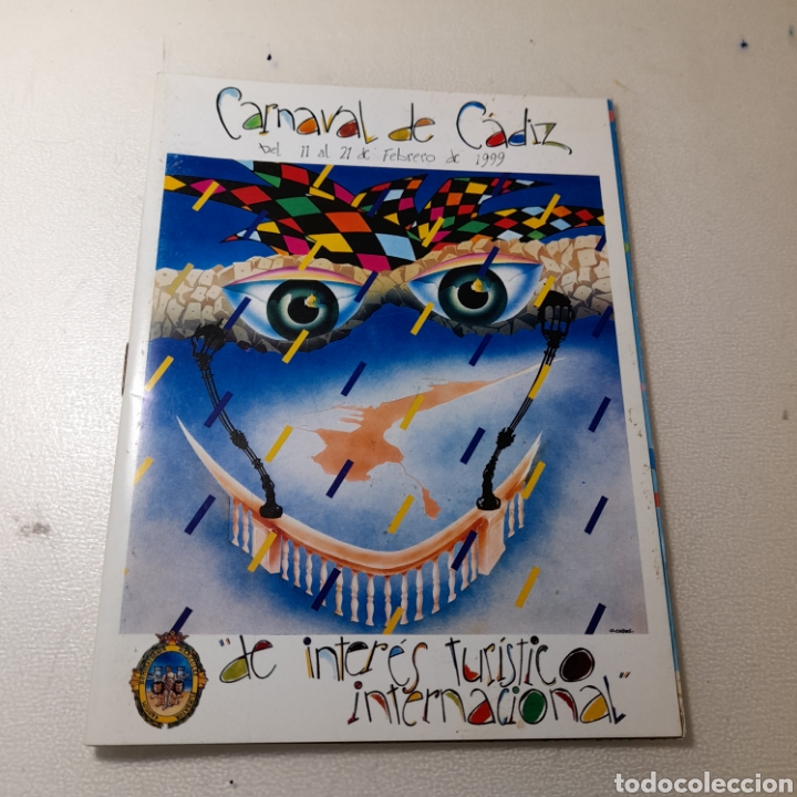 Carteles feria: PROGRAMA OFICIAL CARNAVAL DE C&Aacute;DIZ 1999. - Foto 1