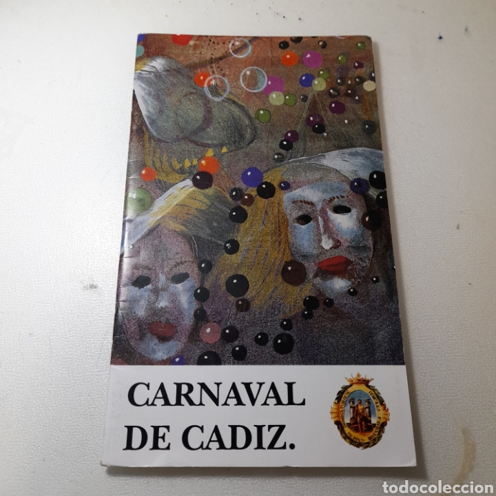 Carteles feria: PROGRAMA OFICIAL CARNAVAL DE C&Aacute;DIZ 1990. - Foto 1