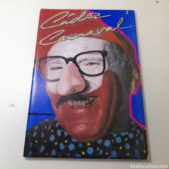 Carteles feria: PROGRAMA OFICIAL CARNAVAL DE C&Aacute;DIZ 1987. - Foto 1