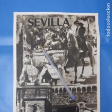 Carteles Feria: CARTEL FERIA DE ABRIL DE SEVILLA AÑOS 40. Lote 330181433