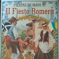 Carteles Feria: CARTEL II FIESTA ROMERA / FIESTAS DE MAYO DE SANTA CRUZ DE TENERIFE | 1997