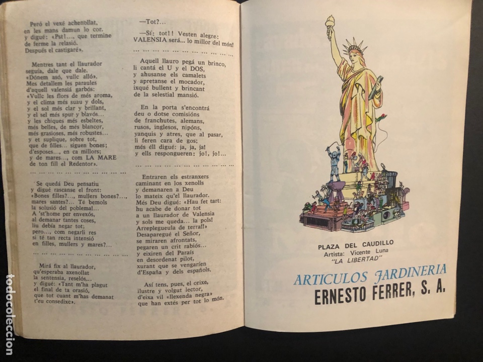 Carteles feria: Fallas valencia programa oficial 1973 80 p&aacute;ginas - Foto 6