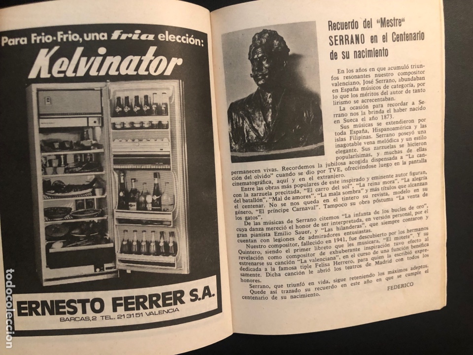 Carteles feria: Fallas valencia programa oficial 1973 80 p&aacute;ginas - Foto 15