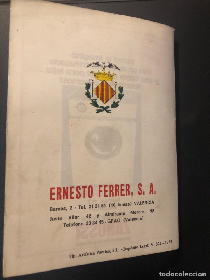 Carteles feria: Fallas valencia programa oficial 1973 80 p&aacute;ginas - Foto 17