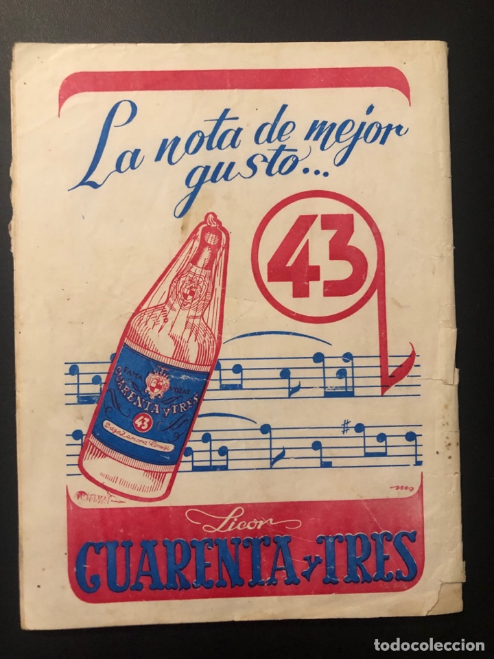 Carteles feria: Llibret falla del comerc de la plaza del mercado central 1950 - Foto 13