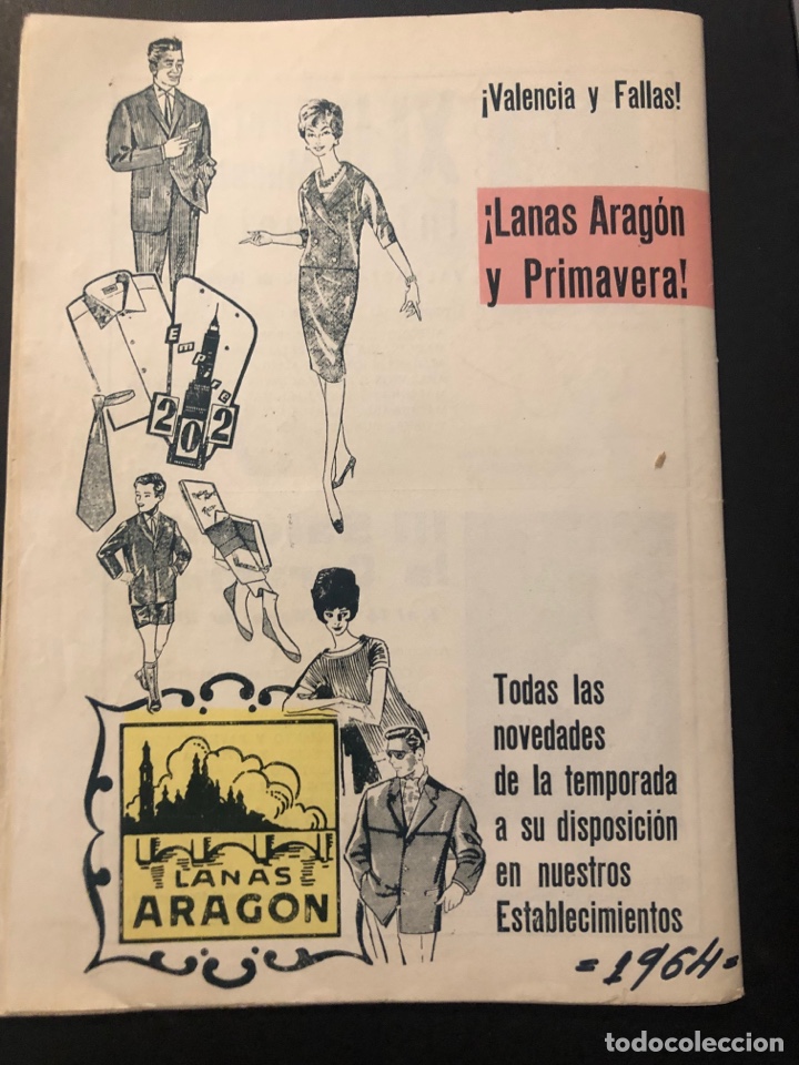 Carteles feria: Revista cabalgata fallera valencia fallas 1964 - Foto 2