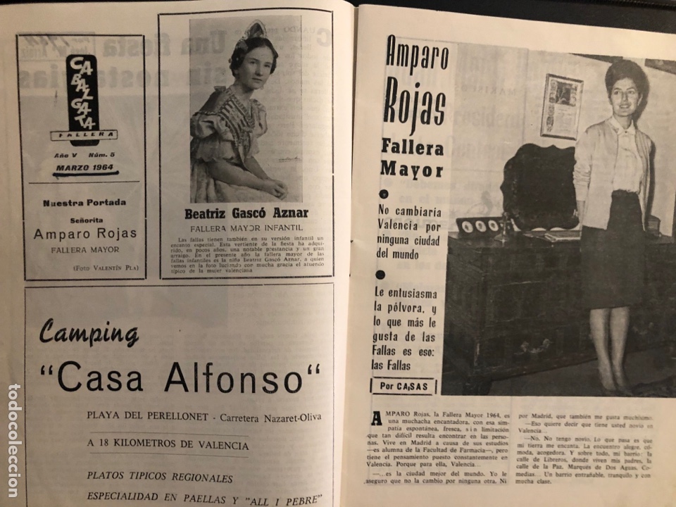 Carteles feria: Revista cabalgata fallera valencia fallas 1964 - Foto 4